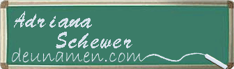 Adriana Schewer Visitenkarte
